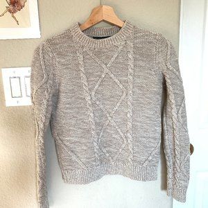 Banana Republic Cable Knit Sweater 100% cotton